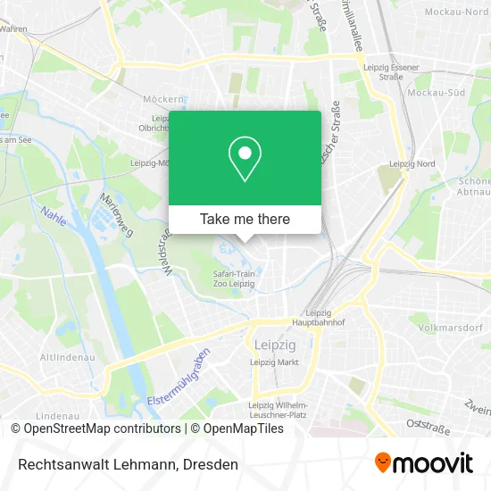 Карта Rechtsanwalt Lehmann