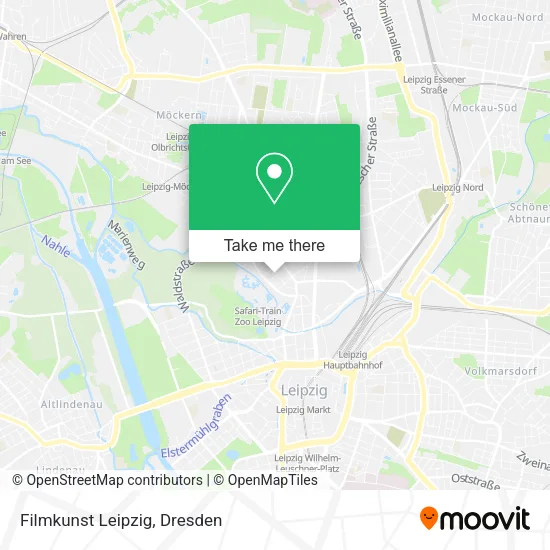 Карта Filmkunst Leipzig