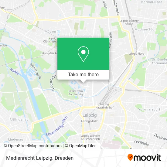 Карта Medienrecht Leipzig