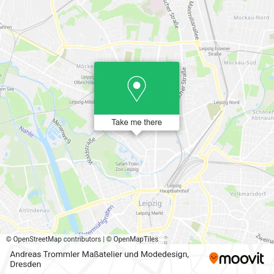 Карта Andreas Trommler Maßatelier und Modedesign