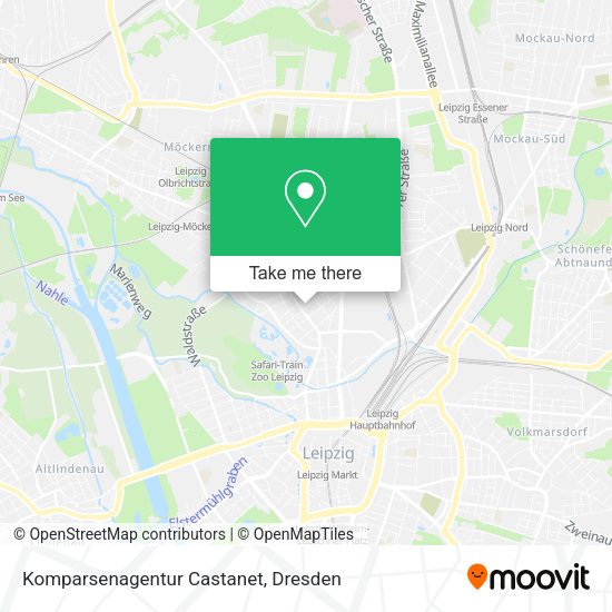 Карта Komparsenagentur Castanet