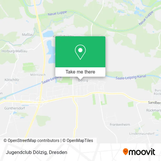 Карта Jugendclub Dölzig