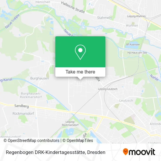 Карта Regenbogen DRK-Kindertagesstätte