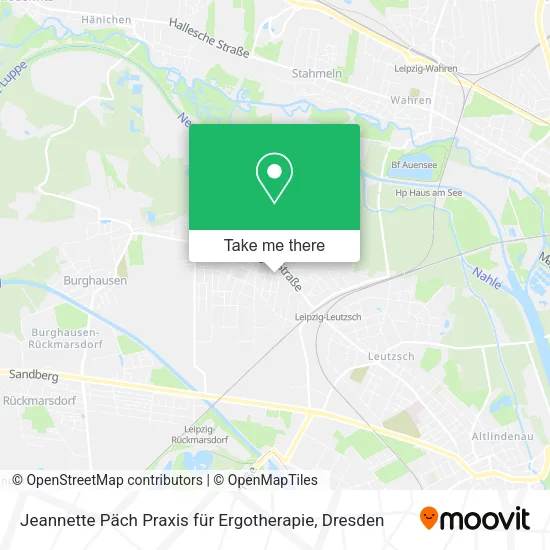 Карта Jeannette Päch Praxis für Ergotherapie