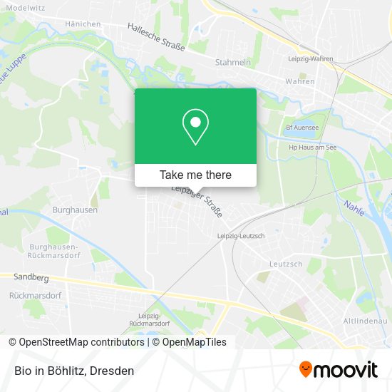 Карта Bio in Böhlitz