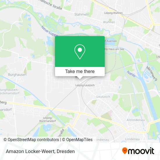 Карта Amazon Locker-Weert