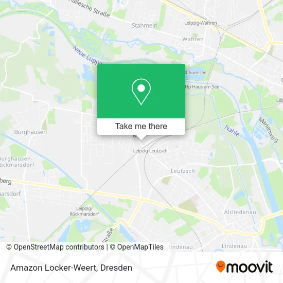 Карта Amazon Locker-Weert