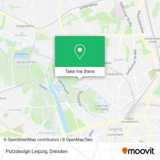 Карта Putzdesign Leipzig