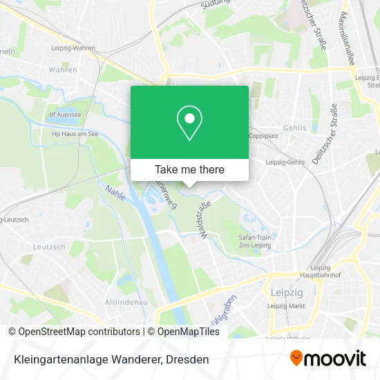 Карта Kleingartenanlage Wanderer