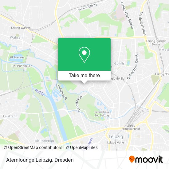 Карта Atemlounge Leipzig