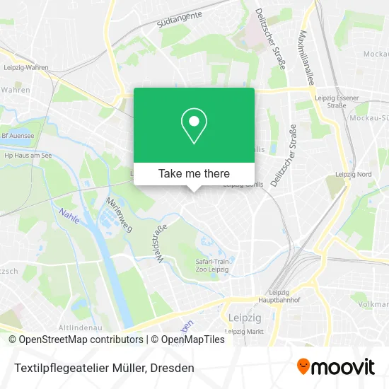 Карта Textilpflegeatelier Müller