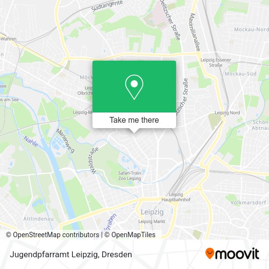 Карта Jugendpfarramt Leipzig