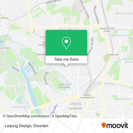 Карта Leipzig Design