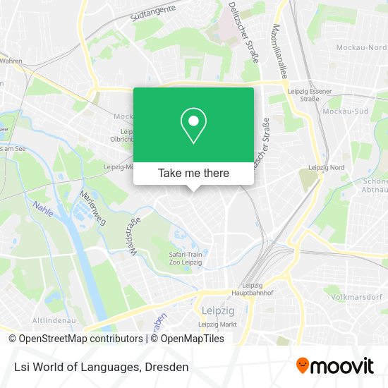 Карта Lsi World of Languages