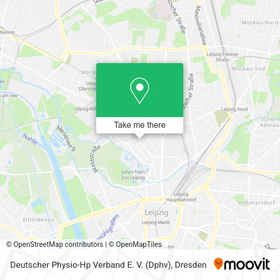 Карта Deutscher Physio-Hp Verband E. V. (Dphv)