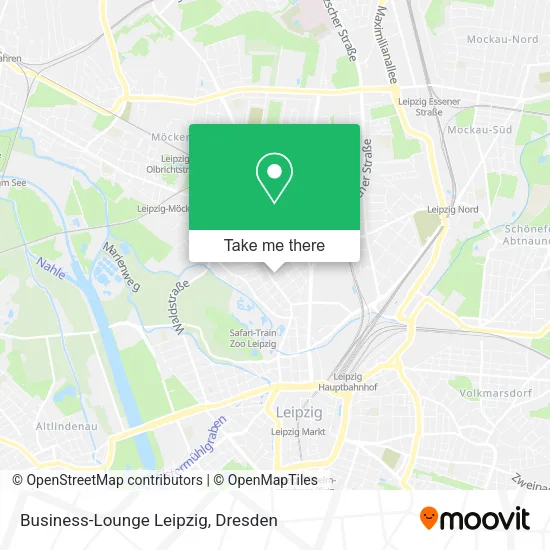 Карта Business-Lounge Leipzig