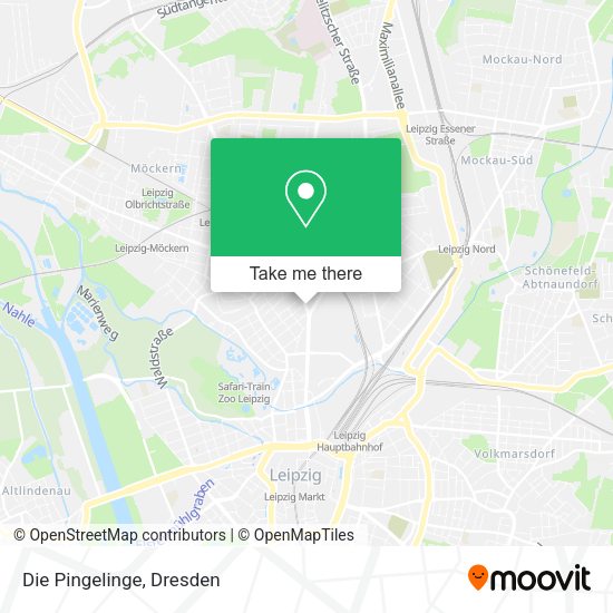 Карта Die Pingelinge