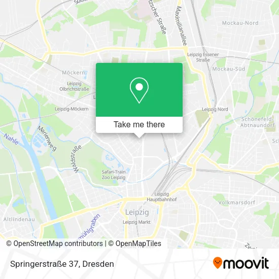 Карта Springerstraße 37