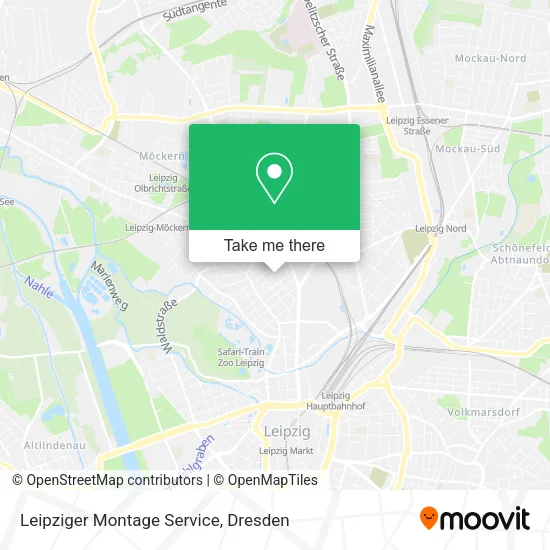 Карта Leipziger Montage Service