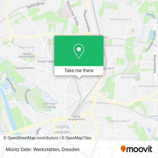 Карта Müntz Gebr. Werkstätten