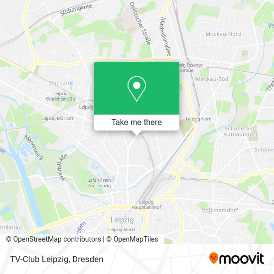 Карта TV-Club Leipzig
