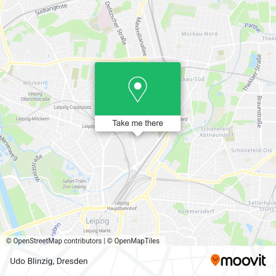 Карта Udo Blinzig