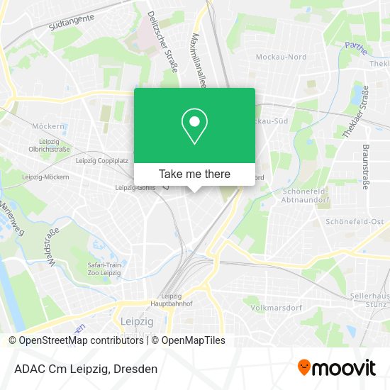 Карта ADAC Cm Leipzig