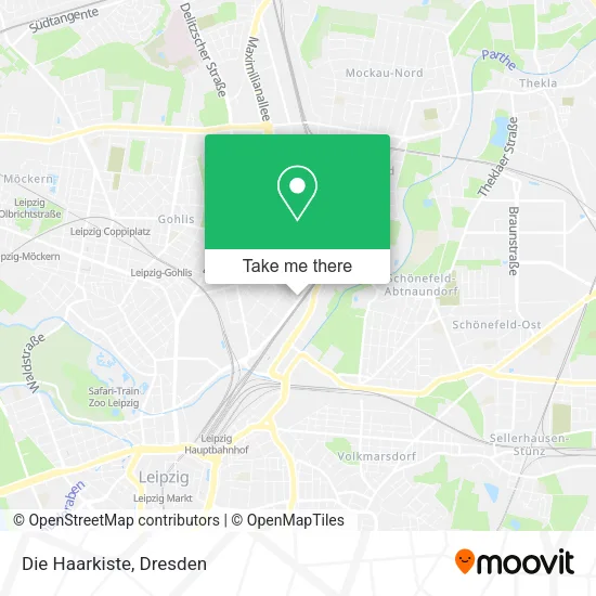 Карта Die Haarkiste