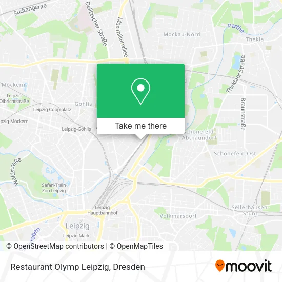 Карта Restaurant Olymp Leipzig