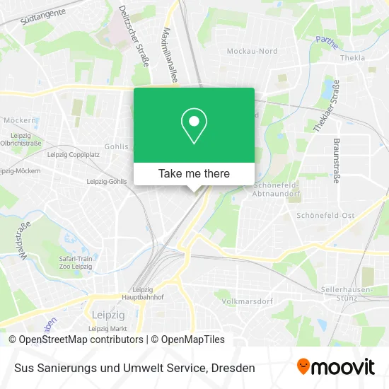 Карта Sus Sanierungs und Umwelt Service