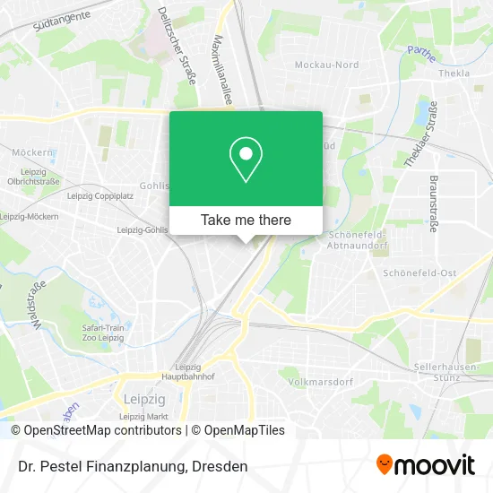 Карта Dr. Pestel Finanzplanung