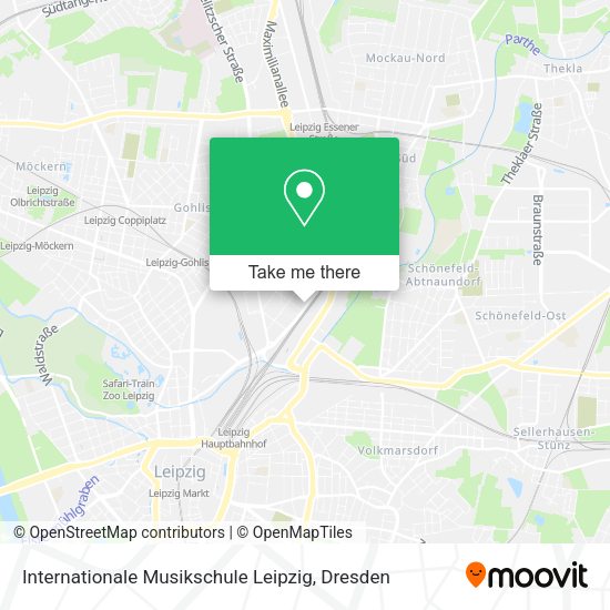 Карта Internationale Musikschule Leipzig