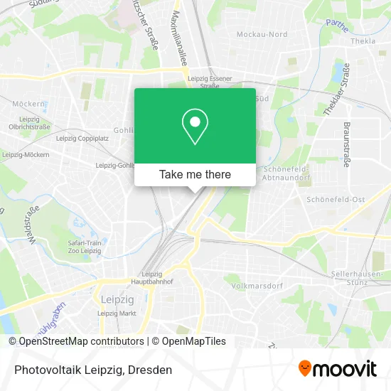 Карта Photovoltaik Leipzig