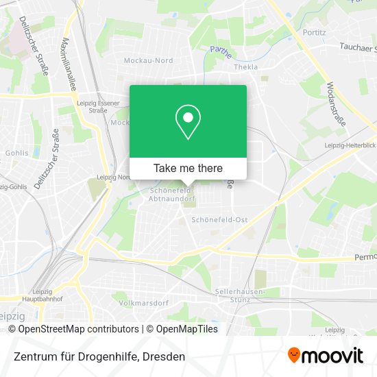 Карта Zentrum für Drogenhilfe