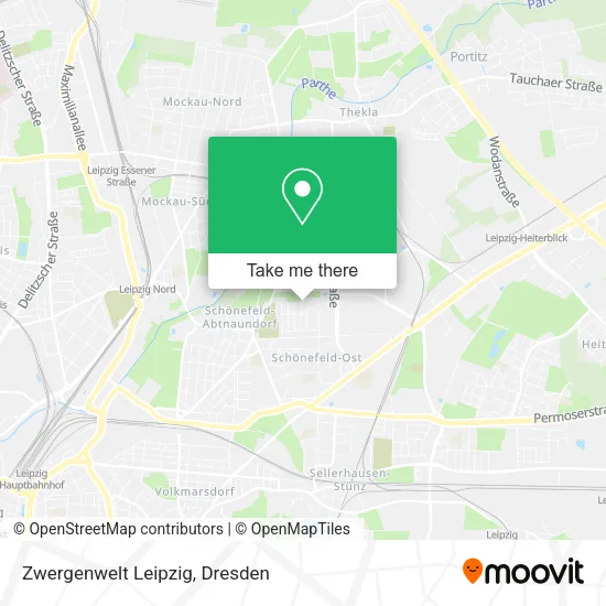 Карта Zwergenwelt Leipzig