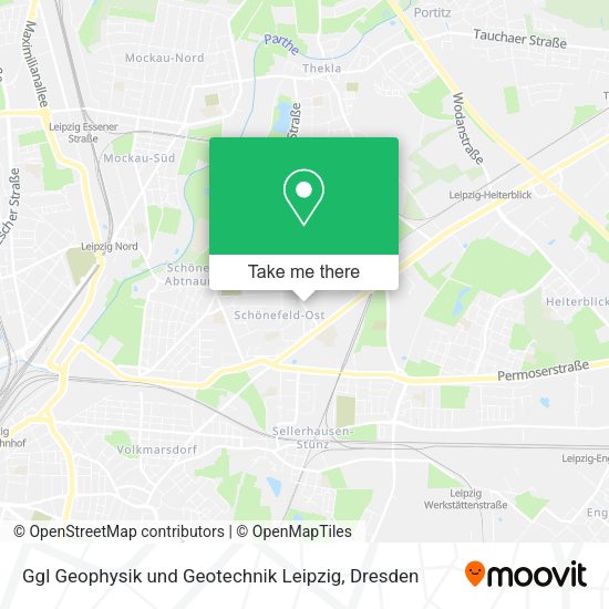 Карта Ggl Geophysik und Geotechnik Leipzig