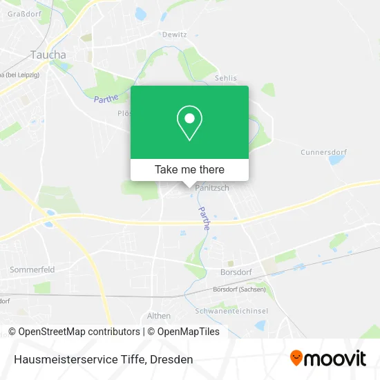 Карта Hausmeisterservice Tiffe