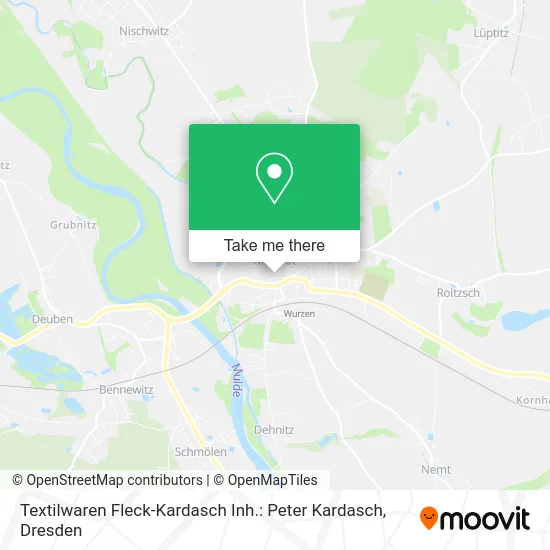 Карта Textilwaren Fleck-Kardasch Inh.: Peter Kardasch