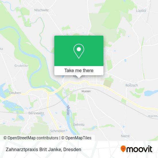 Карта Zahnarztpraxis Brit Janke