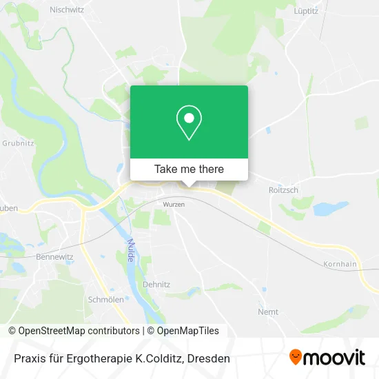 Карта Praxis für Ergotherapie K.Colditz