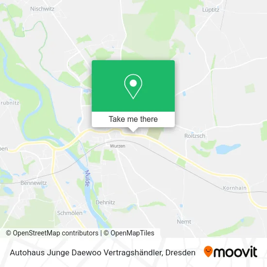 Autohaus Junge Daewoo Vertragshändler map