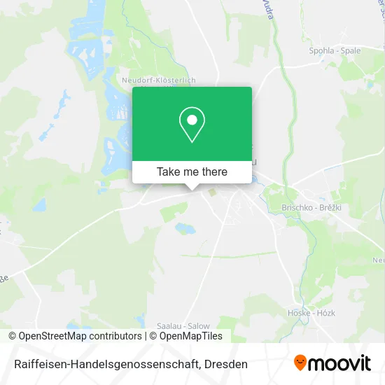 Карта Raiffeisen-Handelsgenossenschaft