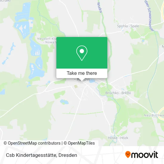 Карта Csb Kindertagesstätte