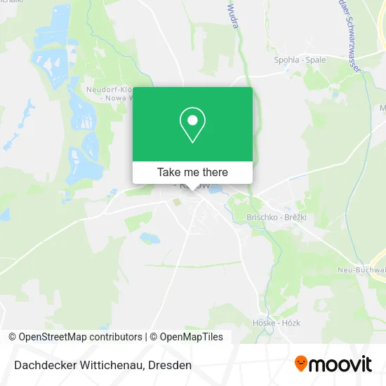 Карта Dachdecker Wittichenau