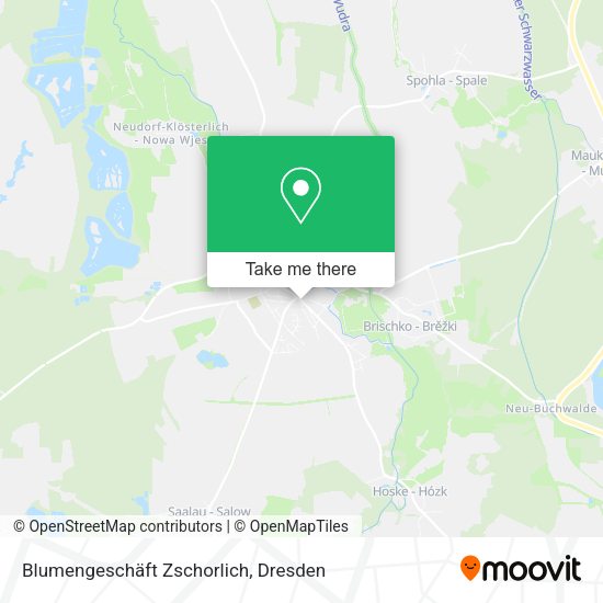 Карта Blumengeschäft Zschorlich
