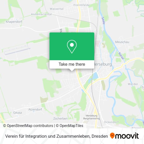 Карта Verein für Integration und Zusammenleben