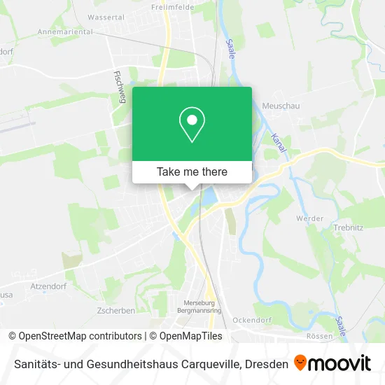 Карта Sanitäts- und Gesundheitshaus Carqueville