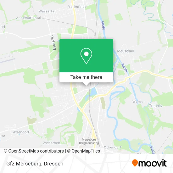 Карта Gfz Merseburg