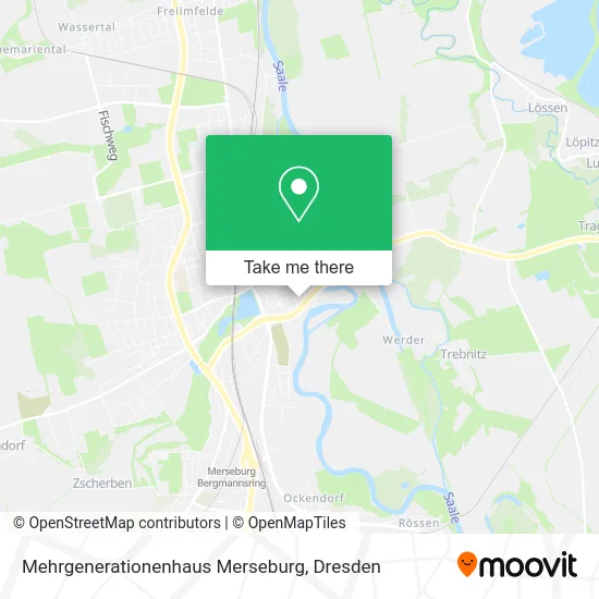 Карта Mehrgenerationenhaus Merseburg