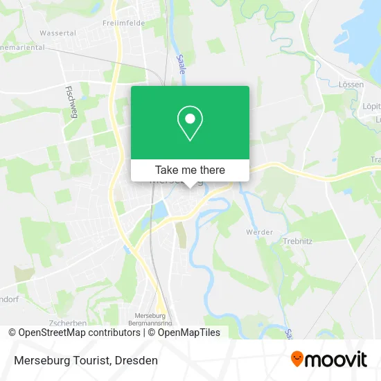 Карта Merseburg Tourist